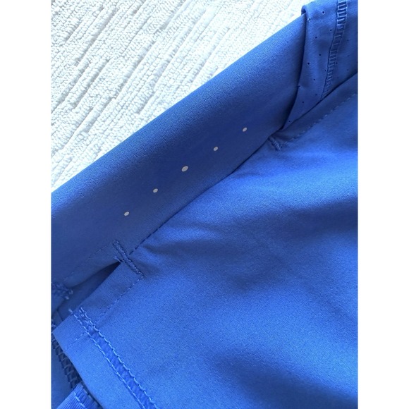 Layers Small Purple Quick Dry Athletic Shorts with Running Legs Pockets - Picture 4 of 6